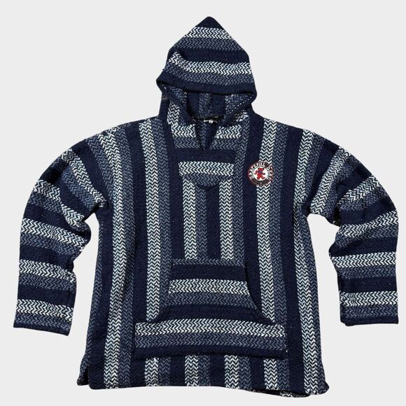 Rock & Roll HOF Other - Grateful Dead Rock and Roll Hall of Fame Baja Hoodie XL Dancing Bear Drug Rug